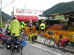 Fruit stand with apples, Mungyeong