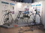 display, Old Bicycle Museum, Sanju