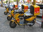macDonald's delivery scooters, Korea