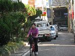Woman bicyclists, Gimcheon