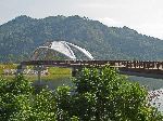 bridge near Sangju Bicycle Museum, Korea