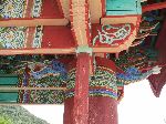 One pillar gate, Seonun-sa (temple), Korea