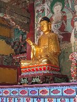Teaching Buddha / DharmaChakra Buddha, Daeung-jeon, Seonunsa, Korea