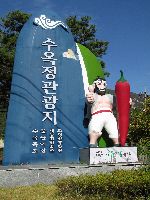 Pepper man, Goeson County, Korea