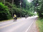 Bicycling on Bainbridge lsland, Washington