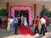 Entrance to wedding hall, Saigon