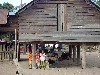 Kids watching us pass through their village