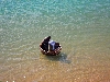 Traditional row boat, Vietnam