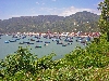 Fishing village and fishing boats, Vietnam